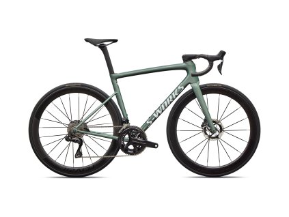 SPECIALIZED S-Works Tarmac SL8 - Shimano Dura-Ace Di2 Gloss Premium Fjord Metallic/White Metallic Silver (Veľkosť rámu 61cm)