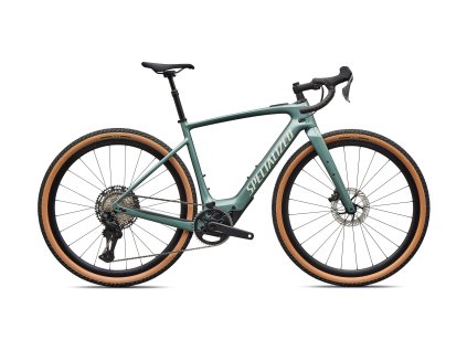 SPECIALIZED Turbo Creo 2 Expert - Shimano GRX Di2 Gloss Fjord Metallic/Birch (Veľkosť rámu 61cm)