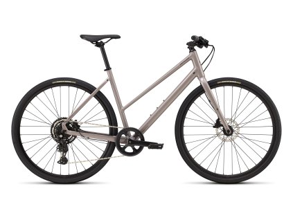 SPECIALIZED Sirrus X 2.0 Step-Through Gloss Desert Metallic/Bordeaux Metallic Frost Reflective (Veľkosť rámu M)