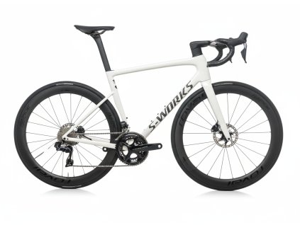 SPECIALIZED S-Works Tarmac SL8 - Shimano Dura-Ace Di2 Satin Fog Tint/Green Ghost Pearl/Red Ghost Pearl Fade (Veľkosť rámu 56cm)