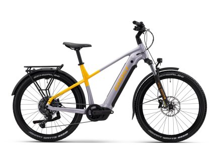 GHOST E-Teru Universal EQ Shadow Grey/Dazzling Mango (Veľkosť rámu L)