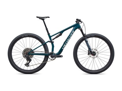 SPECIALIZED Epic 8 Comp  - SRAM S-1000 AXS, RockShox Select Gloss Emerald Metallic/White (Veľkosť rámu XL)