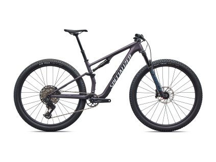 SPECIALIZED Epic 8 Comp  - SRAM S-1000 AXS, RockShox Select Satin Nebula Metallic/White (Veľkosť rámu XL)