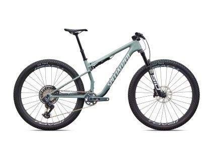 SPECIALIZED Epic 9 Expert Gloss Agave Grey/Metallic White Silver (Veľkosť rámu XL)