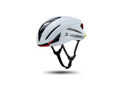 SPECIALIZED S-Works Evade 4 White/Red (Veľkosť prilby L)
