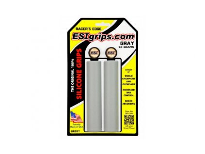 ESI grips MTB Racer's Edge Gray