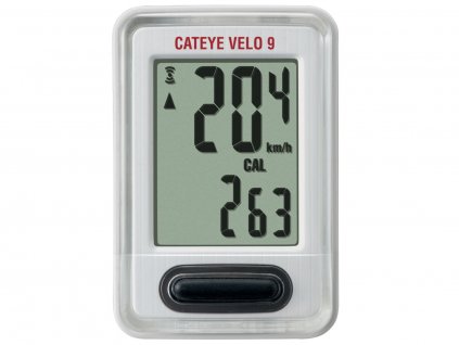 CYKLOPOČÍTAČ CATEYE VELO 9 (VL820) BIELY