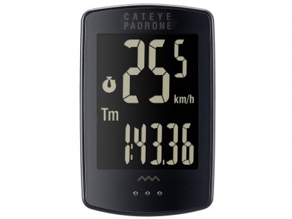 CYKLOPOČÍTAČ CATEYE PADRONE (PA100W) ČIERNY-STEALTH
