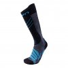UYN SKI COMFORT FIT SOCKS MAN G940 MEDIUM GREY MELANGE/AZURE
