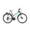 CTM Maxima 2.0 Trek Čierna/Bledá Tyrkysová  Trekkingový bicykel