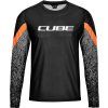 CUBE Edge Round Neck Jersey L/S Black