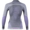 UYN Lady Fusyon UW Shirt LS Turtleneck Anthracite/Purple/Pink