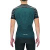 UYN MAN RUNNING COOLBOOST OW SHIRT SH_SL AQUA/DAWN GREY