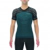 UYN MAN RUNNING COOLBOOST OW SHIRT SH_SL AQUA/DAWN GREY