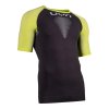 UYN MAN MARATHON OW SHIRT SH_SL CHARCOAL/ACID LIME/WHITE