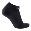 UYN TRAINER LADY NO SHOW SOCKS B052 BLACK/GREY