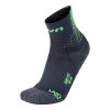 UYN RUN MAN FIT SOCKS G729 ANTHRACITE/GREEN LIME