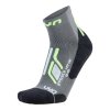 UYN TREKKING MAN APPROACH LOW CUT SOCKS J464 GREY/GREEN