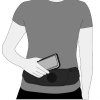 SHAPEHEART Sports Belt bezecky pas s puzdrom na telefon