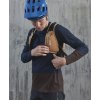 POC MTB Pure LS Jersey Turmaline Navy/Axinite Brown  Cyklistický dres