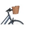 BASIL Bremen Wicker KF - bicycle basket - front - nature
