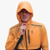 ON RUNNING Weather Jacket Men's Mango/Navy