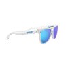 OAKLEY Frogskins Crystal Clear w/Prizm Sapphire  Lifestylové okuliare