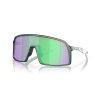 OAKLEY Sutro Discover Collection Matte Silver Green Colorshift/Prizm Road Jade  Športové cyklistické okuliare
