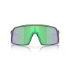 OAKLEY Sutro Discover Collection Matte Silver Green Colorshift/Prizm Road Jade  Športové cyklistické okuliare