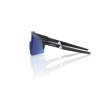 48700 2 100 speedcraft matte black hiper blue multilayer mirror lens