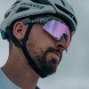 48736 3 100 s3 peter sagan le soft tact tie dye purple multilayer mirror lens
