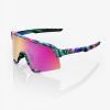48736 100 s3 peter sagan le soft tact tie dye purple multilayer mirror lens