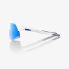 48763 2 100 s3 matte white hiper blue multilayer mirror lens