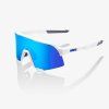 48763 100 s3 matte white hiper blue multilayer mirror lens