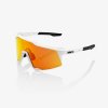 100% SPEEDCRAFT - Soft Tact Off White - HiPER Red Multilayer Mirror Lens  Športové cyklistické okuliare