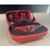 48823 5 100 speedcraft le peter sagan gloss translucent red hiper red mirror lens