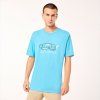 OAKLEY Sutro FP Tee Bright Blue (Veľkosť oblečenia S)