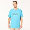 OAKLEY Sutro FP Tee Bright Blue (Veľkosť oblečenia S)