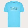 OAKLEY Sutro FP Tee Bright Blue (Veľkosť oblečenia S)