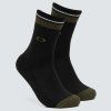 OAKLEY Essential Socks (3 Pcs) Blackout (Veľkosť ponožky M)