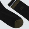 OAKLEY Essential Socks (3 Pcs) Blackout  Cyklistické ponožky