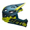 BELL Super DH Spherical Mat/Glos Blue/Hi-Viz  Cyklistická prilba