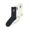 ON Logo Sock 3-Pack Uni Midnight/Lima  Bežecké ponožky