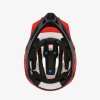 100% TRAJECTA W/ FIDLOCK® Helmet Cargo Fluo Red  Downhill prilba