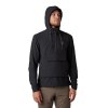 FOX Ranger Wind Pullover Hoodie Black  Cyklistická bunda
