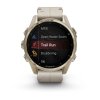 GARMIN Fenix 8 - 43mm AMOLED Sapphire Soft Gold Stainless Steel/Fog Gray Leather band  Smarthodinky