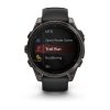 GARMIN Fenix 8 - 47mm AMOLED Sapphire Carbon Gray DLC Titanium Black/Pebble Gray band  Smarthodinky