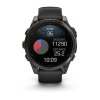 GARMIN Fenix 8 - 47mm AMOLED Sapphire Carbon Gray DLC Titanium Black/Pebble Gray band  Smarthodinky