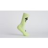 SPECIALIZED Techno MTB Tall Logo Socks Limestone  Cyklistické ponožky