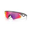 57677 oakley sphaera slash matte carbon w prizm road